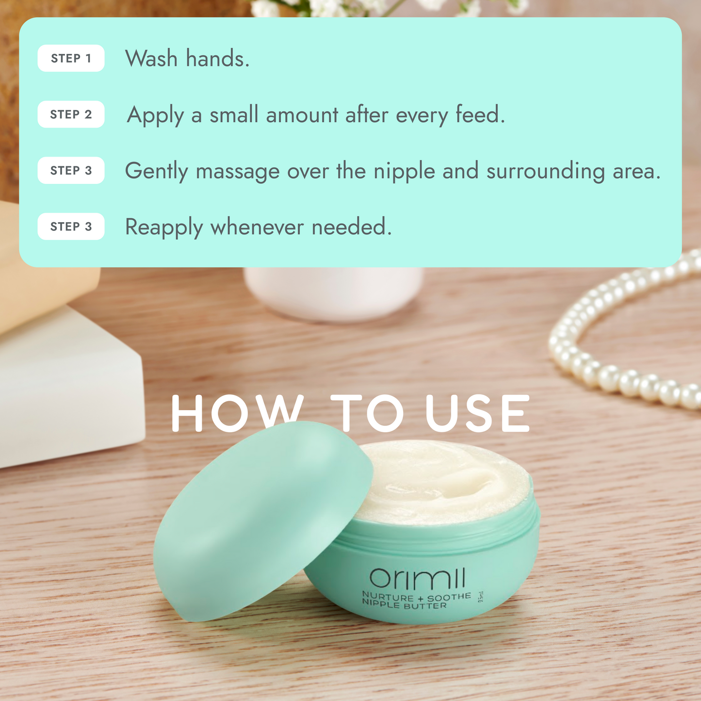 NURTURE + SOOTHE NIPPLE BUTTER