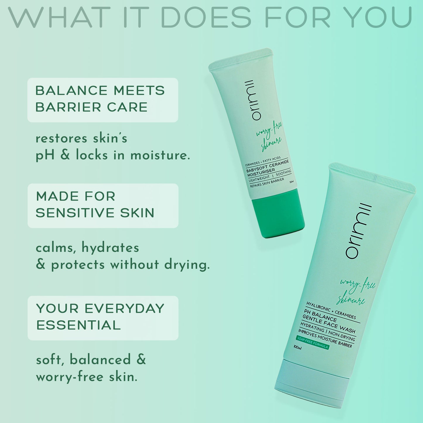 Cleanse & Calm Routine