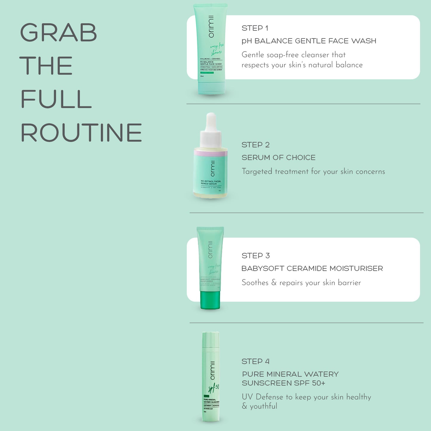 Cleanse & Calm Routine